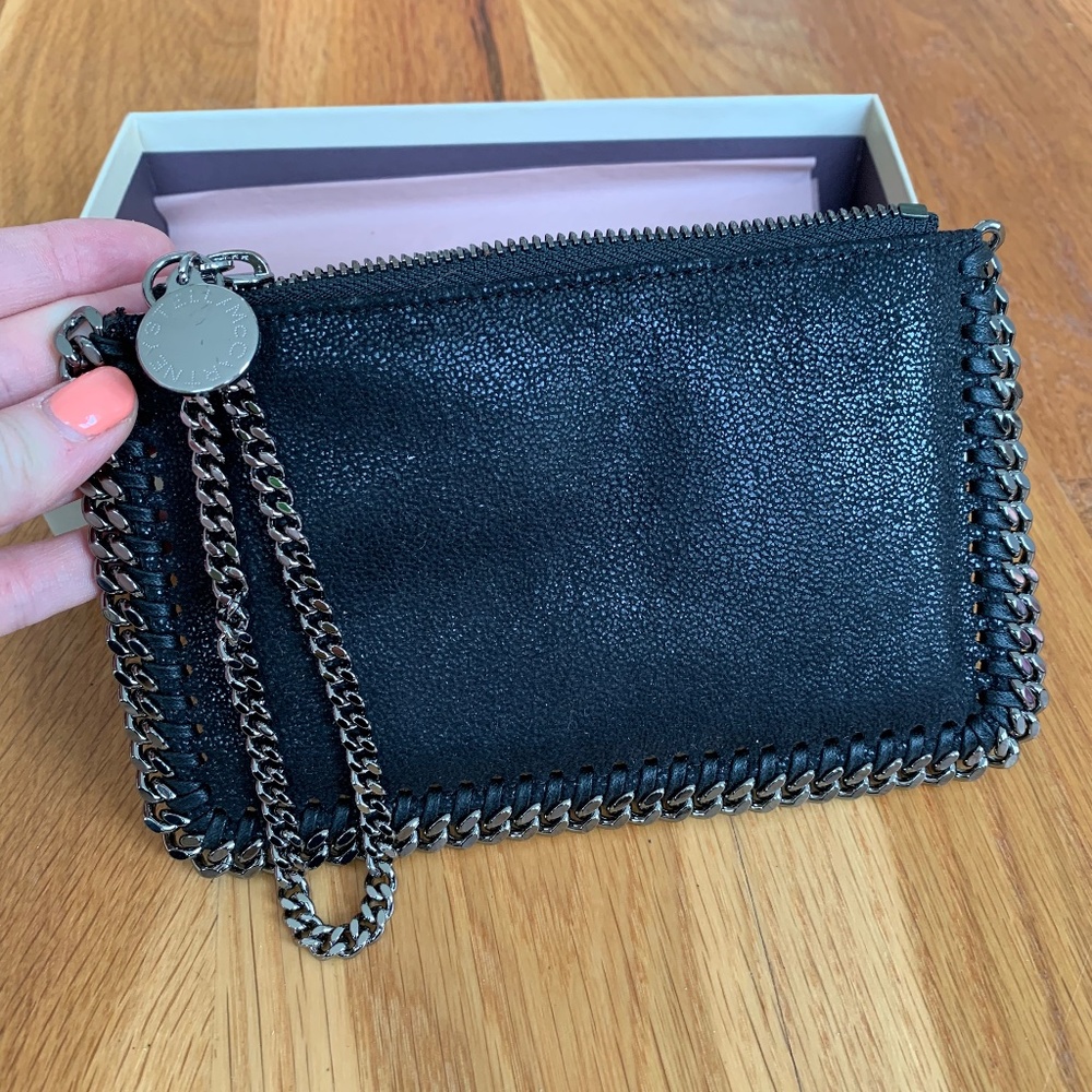 NWT Stella McCartney Fabella Vegan Purse/Clutch/Wrist Wallet/Mini